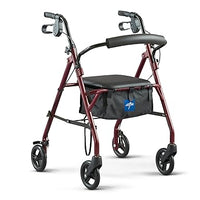 Reality Rollator 4-Wheel Walker with Seat