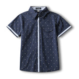 Boy's Anchor Pattern Shirt